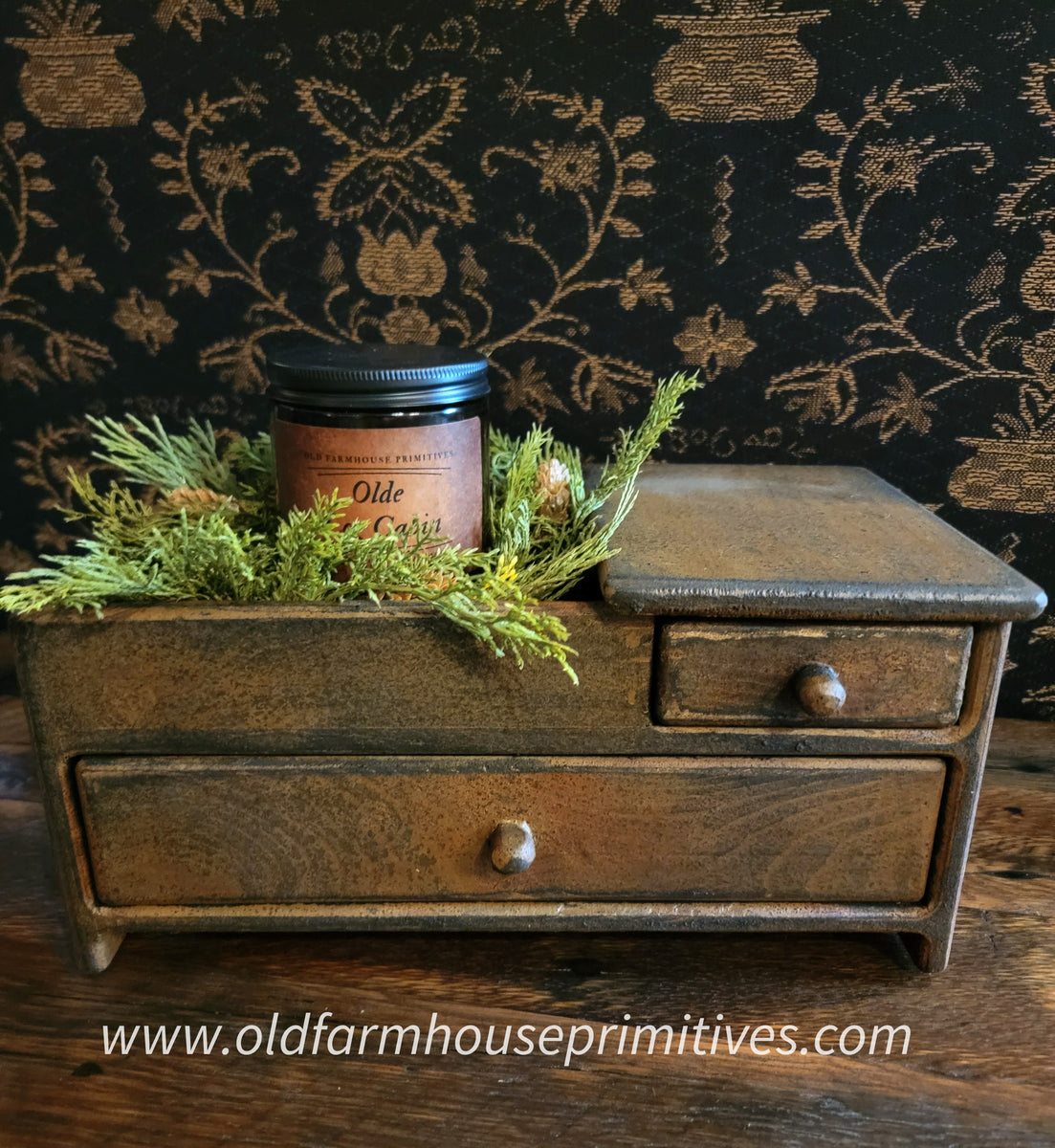 BW14 Primitive Mini Dry Sink Old Farmhouse Primitives