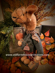 RMF10 Fall Field Mouse "Buster" Holds A Pumpkin