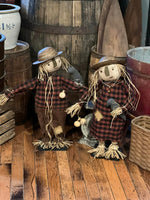 DAW-MRSCR  Primitive Standing Mr. Scarecrow 🐦‍⬛ Doll  MADE IN USA
