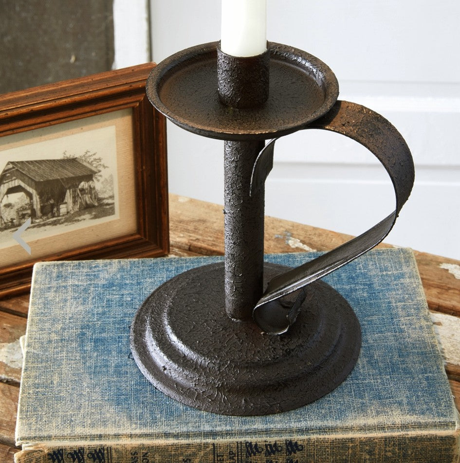 371033 Heritage Chamberstick Candle Holder – Old Farmhouse Primitives