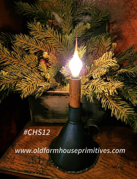 #CHS-12 Colonial Cabinet Tin Light (Made In USA)