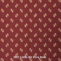 2021 Little Bit Ecru Rose(B) Furniture Upholstery Fabric
