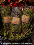 #CTP9 Primitive Christmas Thyme Potpourri "Cedar & Rose Hips" (Made In USA) Back In Stock!