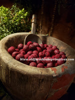 #BJBC5 Primitive Red Pantry Apples 1 lb. 🍎 #1 Seller