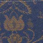 New Holland 2054 Ecru Blue ( B) Furniture Upholstery Fabric