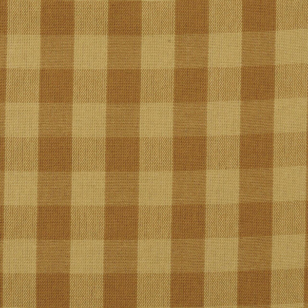Tavern Check 1002 Ecru Mustard (B) Furniture Upholstery Fabric