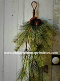 #LHF18 Black Hills Long Pine Needle & Cedar Hanging Vine