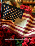 #FTAG-A Primitive "God Bless America" Flag