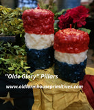 #CSOGP "OLDE GLORY" Pillar Candles 🇺🇸