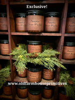 EXCLUSIVE! Old Farmhouse Primitives 16oz Soy Jar Candles ♥️ NEW SCENTS ADDED!