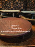 #BW33 Primitive Medium Round Wood Riser MADE IN USA!