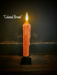 #63DBR "Colonial Brown" 6 Inch Battery Taper