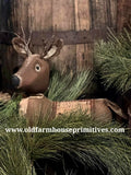 #DAWW8 Primitive "Buck" Deer  🦌 Sleigh Rides (Handmade in USA)