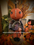 RMF4 "Amos" Pumpkin Boy with Crow