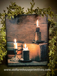 #CVS7123 Primitive "Candlelight" Canvas MADE IN USA!