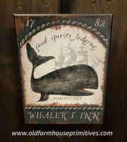 #CVS7820 "Whaler's Inn" Canvas Print MADE IN USA!
