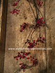 #222-BU Primitive Burgundy Berry Garland ♥️