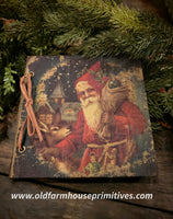 #BKSM1 Primitive Santa "Holiday Memory" Book