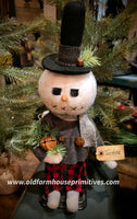 #RMS111  Snowman "Tucker" MADE IN USA!