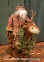 #RC23SD2  Santa 🎅 Riding Reindeer 🦌 by RUGGED CHIC