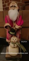 #RC23TL4 RUGGED CHIC Santa 🎅  "Building A Snowman" ☃️