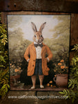 #HGC1014 Handsome "Harold" The Hare 8x10 Canvas Print
