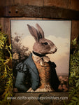 #HGC1016 A Hare Named "Lance" 8x10 Canvas Print