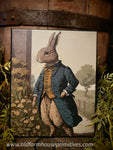 #HGC1018 "Sir William" Hare 8x10 Canvas Print