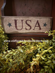 #BWS817 Primitive "USA" Sign 🇺🇲