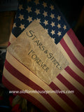 FTAG-D  "Stars & Stripes Forever" Flag on Stick