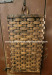#WGMWB-CM Primitive "Caramel" Medium Wall Basket