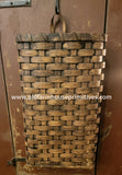 #WGMWB-CM Primitive "Caramel" Medium Wall Basket