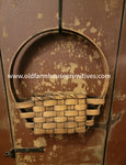 #WGSDB-CM Primitive "Caramel" Small Door Basket