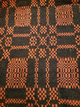 #AQ65PB Bayberry Weave Black & Pumpkin