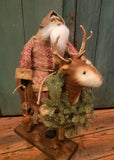 #RC23SD2  Santa 🎅 Riding Reindeer 🦌 by RUGGED CHIC