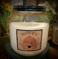 #BHSCJAR64 Spiced Honey Cake 64 oz Soy Jar Candle