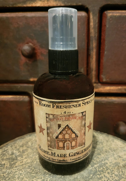 GBRDRSP4  Homemade Gingerbread Room Freshener Spray