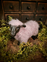 #96966B Primitive Standing "Wooly" Sheep