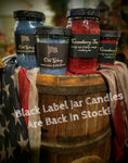 #BLQJ Black Label Quart Jar Candle- MADE IN USA!