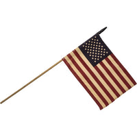 18591 Large American Flag on Stick