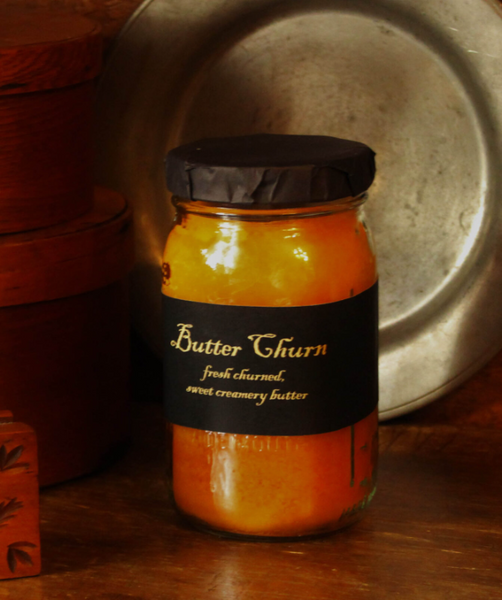 #BLBC "BUTTER CHURN" Jar Candle By Black Label Candles
