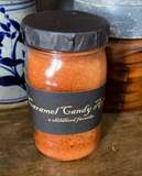 #BLCCA "CARAMEL CANDY APPLE" Jar Candle By Black Label Candles