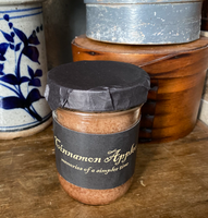 #BLCA "CINNAMON APPLES" Jar Candle By Black Label Candles