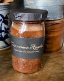 #BLCA "CINNAMON APPLES" Jar Candle By Black Label Candles