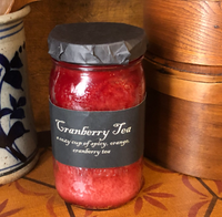 #BLCT "CRANBERRY TEA" Jar Candle By Black Label Candles