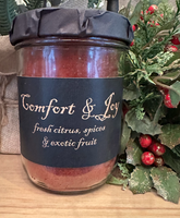 #BLCJ "COMFORT & JOY" Jar Candle By Black Label Candles