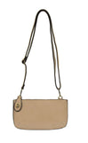 #L8000-121 "Beech Wood" Mini Crossbody Wristlet Clutch