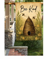 #LF-1115 "Bee Kind" House/Yard Flag