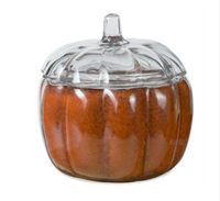 #BMSPJ60 "Buttered Maple Syrup" Glass Pumpkin 🎃 Jar Candle - 60oz