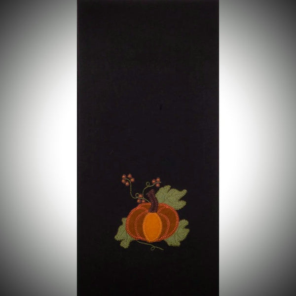 ETRE0193 Pick A Pumpkin 🎃 Black Towel